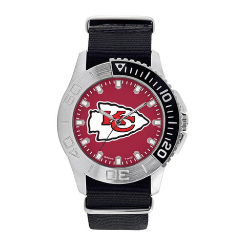 Kansas City Chiefs Nfl Mens "starter Series" Quartz Analog Watch