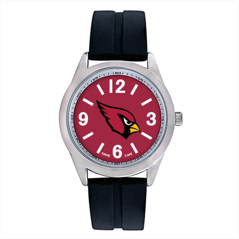 Arizona Cardinals Nfl Mens "varsity Series" Quartz Analog Watch