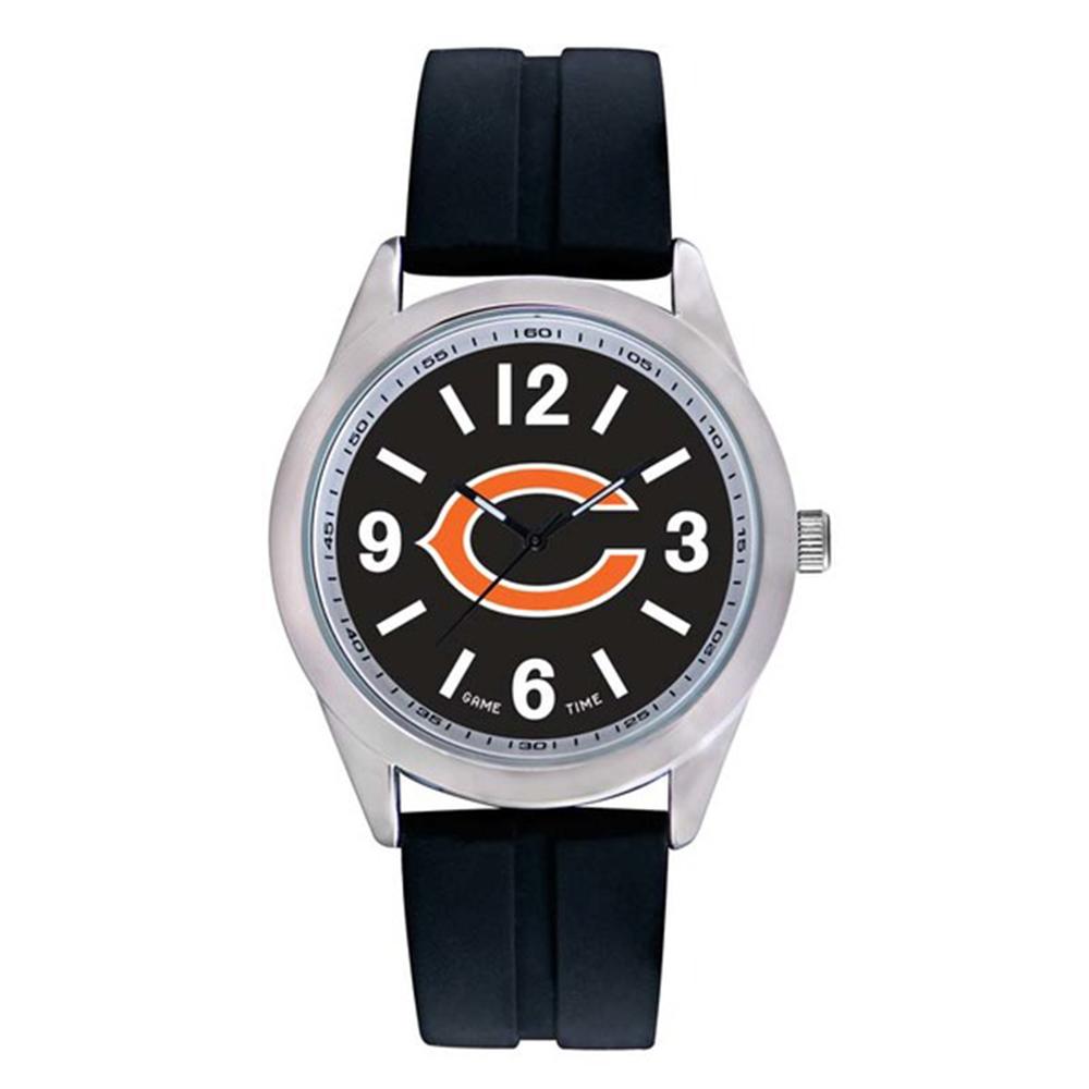 Chicago Bears Nfl Mens "varsity Series" Quartz Analog Watch