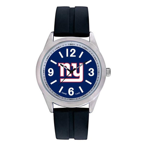 New York Giants Nfl Mens "varsity Series" Quartz Analog Watch