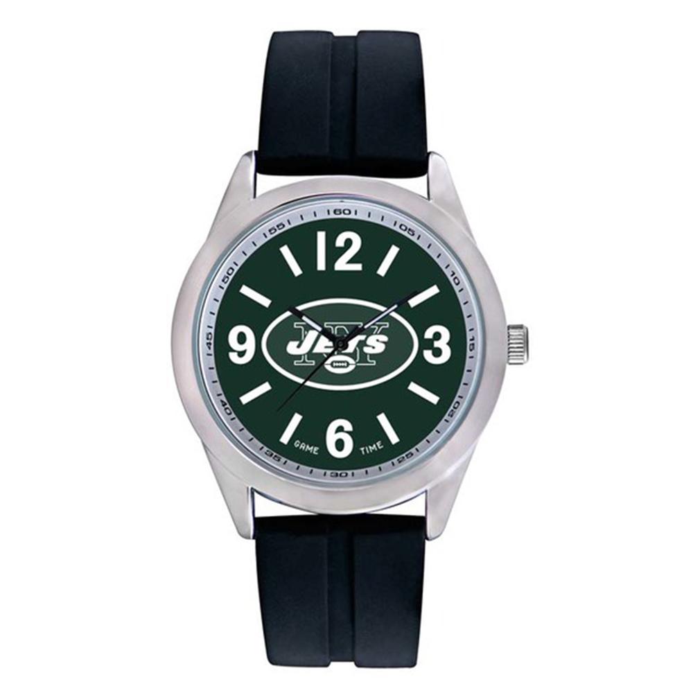 New York Jets Nfl Mens "varsity Series" Quartz Analog Watch