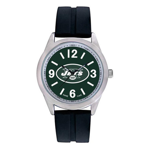 New York Jets Nfl Mens "varsity Series" Quartz Analog Watch