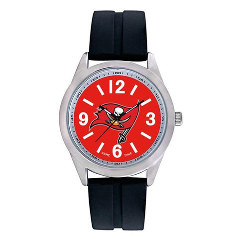 Tampa Bay Buccaneers Nfl Mens "varsity Series" Quartz Analog Watch