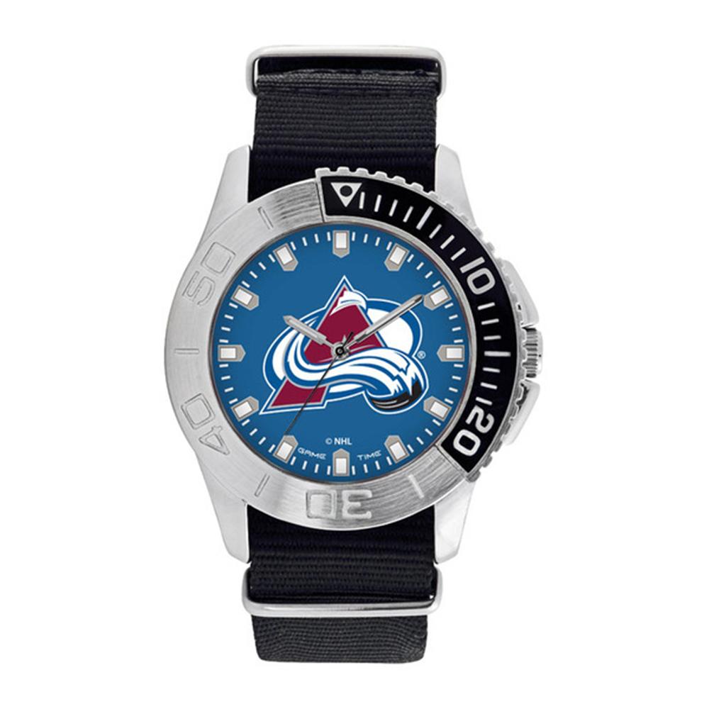 Colorado Avalanche Nhl Mens "starter Series" Quartz Analog Watch