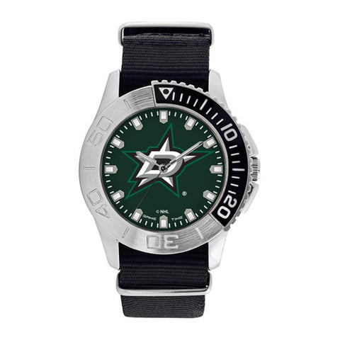 Dallas Stars Nhl Mens "starter Series" Quartz Analog Watch