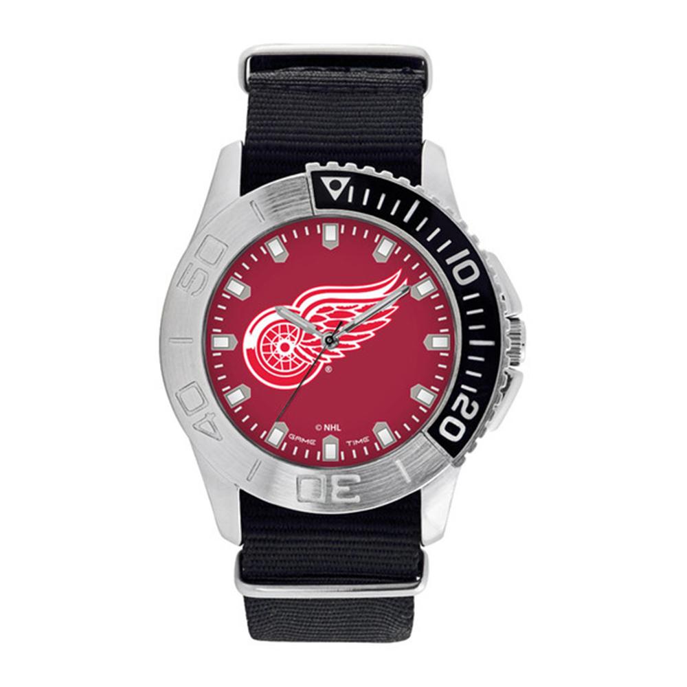 Detroit Red Wings Nhl Mens "starter Series" Quartz Analog Watch