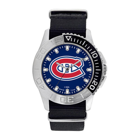 Montreal Canadiens Nhl Mens "starter Series" Quartz Analog Watch