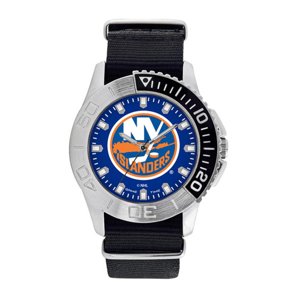 New York Islanders Nhl Mens "starter Series" Quartz Analog Watch