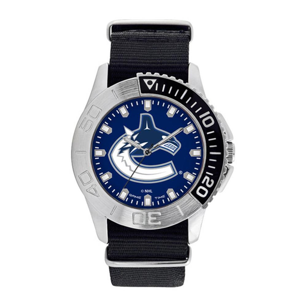 Vancouver Canucks Nhl Mens "starter Series" Quartz Analog Watch