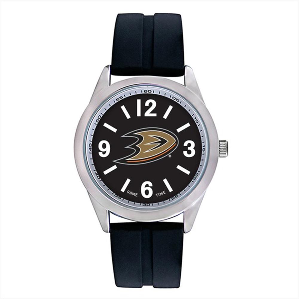 Anaheim Ducks Nhl Mens "varsity Series" Quartz Analog Watch