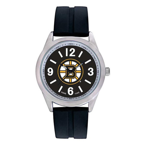 Boston Bruins Nhl Mens "varsity Series" Quartz Analog Watch