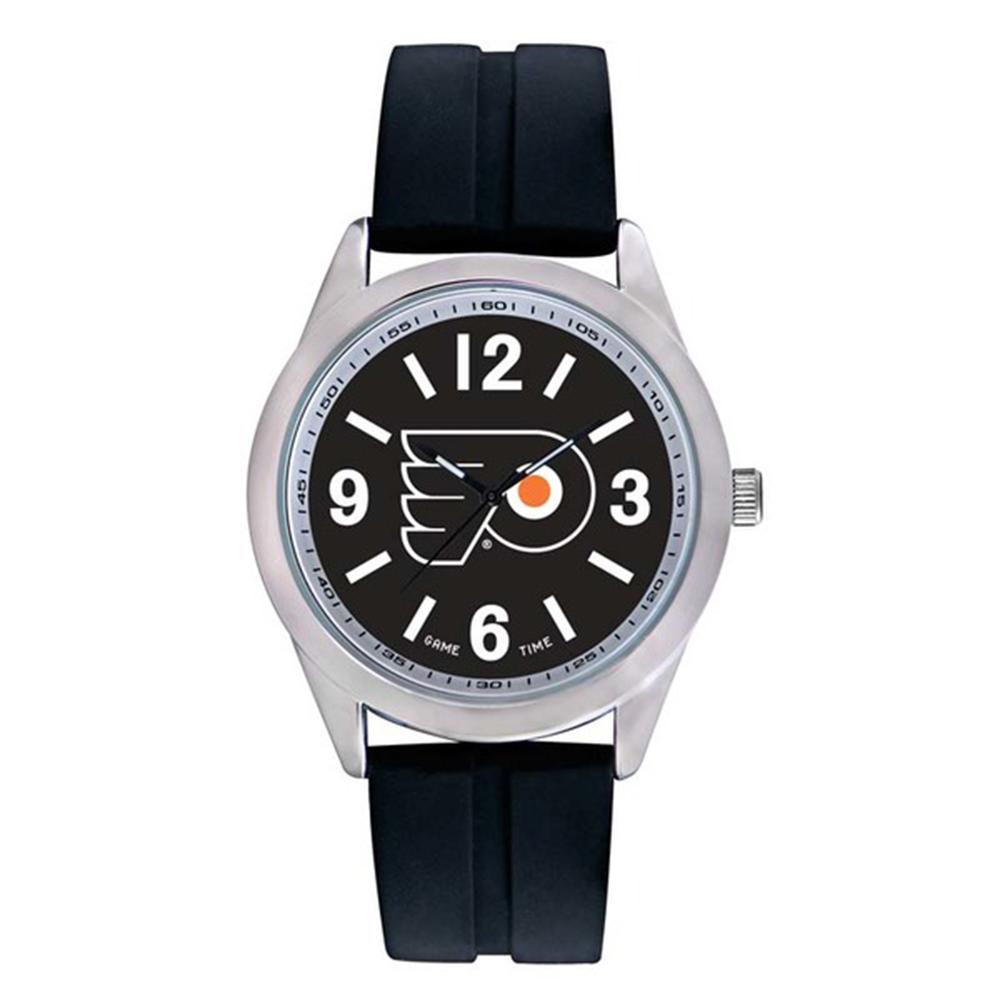 Philadelphia Flyers Nhl Mens "varsity Series" Quartz Analog Watch