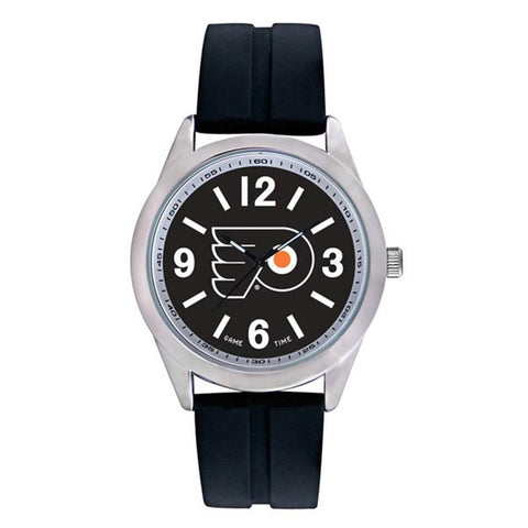 Philadelphia Flyers Nhl Mens "varsity Series" Quartz Analog Watch