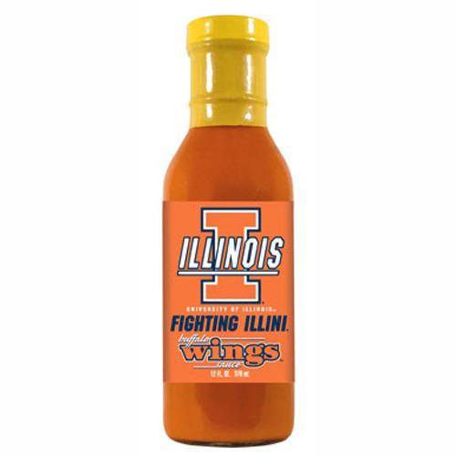 Illinois Fighting Illini Ncaa Buffalo Wings Sauce - 12oz