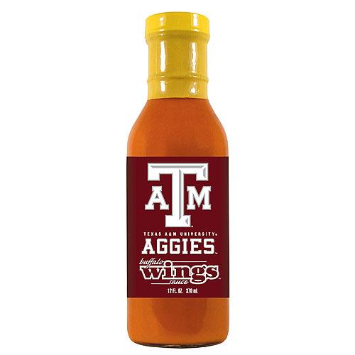 Texas A&m Aggies Ncaa Buffalo Wings Sauce - 12oz