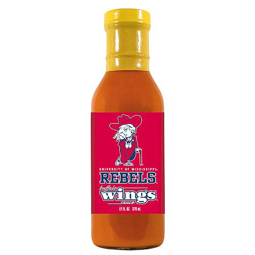 Mississippi Rebels Ncaa Buffalo Wings Sauce - 12oz