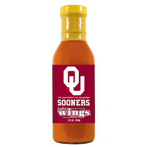 Oklahoma Sooners Ncaa Buffalo Wings Sauce - 12oz