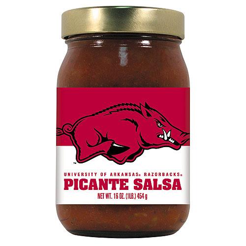 Arkansas Razorbacks Ncaa Picante Salsa - 16oz