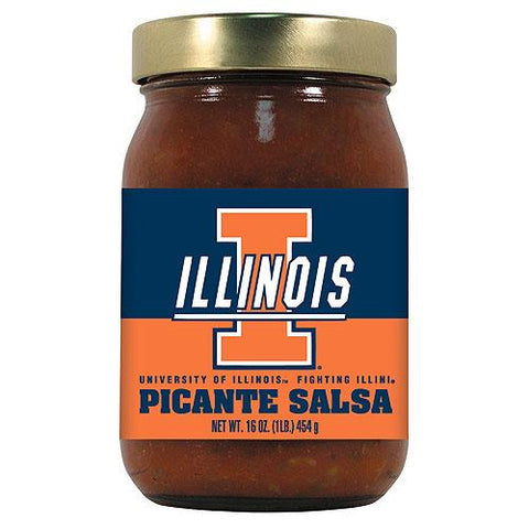 Illinois Fighting Illini Ncaa Picante Salsa - 16oz