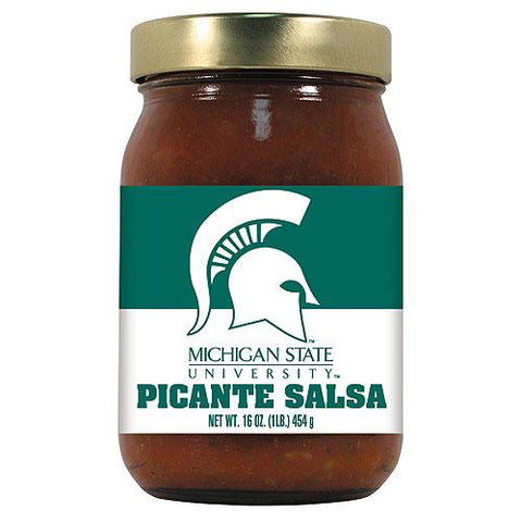 Michigan State Spartans Ncaa Picante Salsa - 16oz