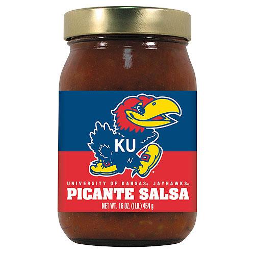 Kansas Jayhawks Ncaa Picante Salsa - 16oz