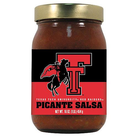 Texas Tech Red Raiders Ncaa Picante Salsa - 16oz