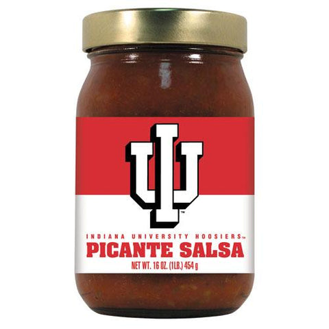 Indiana Hoosiers Ncaa Picante Salsa - 16oz