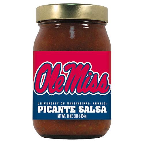 Mississippi Rebels Ncaa Picante Salsa - 16oz