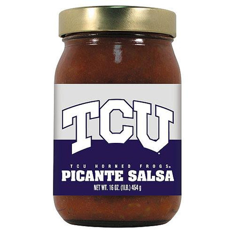 Texas Christian Horned Frogs Ncaa Picante Salsa - 16oz