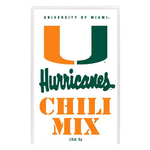 Miami Hurricanes Ncaa Championship Chili Mix (2.75oz)