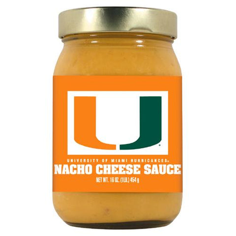 Miami Hurricanes Ncaa Nacho Cheese Sauce (16oz)