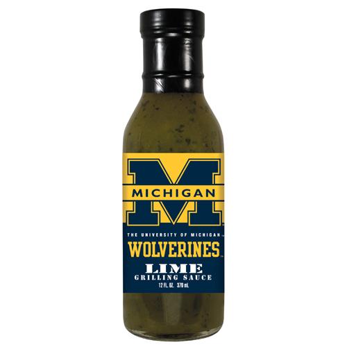 Michigan Wolverines Ncaa Lime Grilling Sauce (12 Oz)