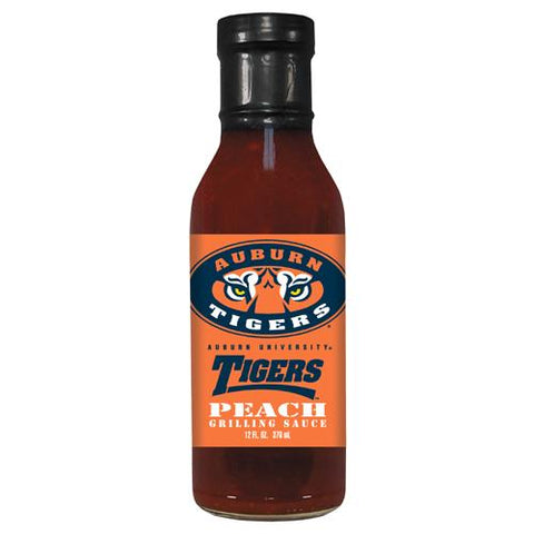 Auburn Tigers Ncaa Peach Grilling Sauce (12 Oz)