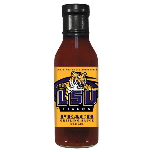 Lsu Tigers Ncaa Peach Grilling Sauce (12 Oz)