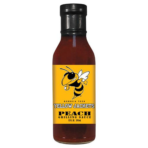 Georgia Tech Yellowjackets Ncaa Peach Grilling Sauce (12 Oz)