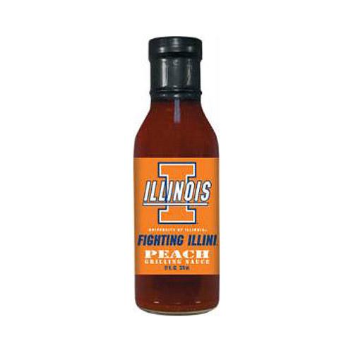 Illinois Fighting Illini Ncaa Peach Grilling Sauce (12 Oz)