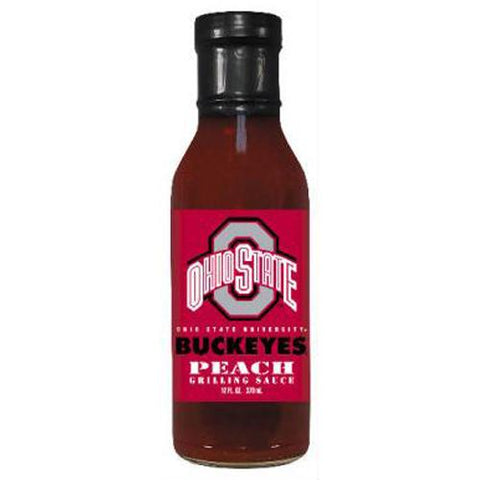 Ohio State Buckeyes Ncaa Peach Grilling Sauce (12 Oz)