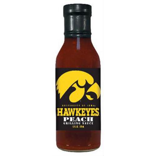 Iowa Hawkeyes Ncaa Peach Grilling Sauce (12 Oz)