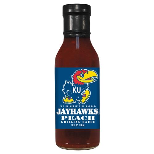 Kansas Jayhawks Ncaa Peach Grilling Sauce (12 Oz)