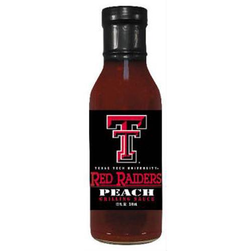 Texas Tech Red Raiders Ncaa Peach Grilling Sauce (12 Oz)