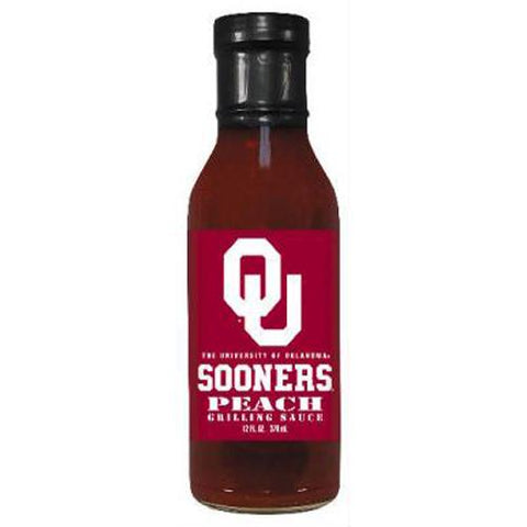 Oklahoma Sooners Ncaa Peach Grilling Sauce (12 Oz)