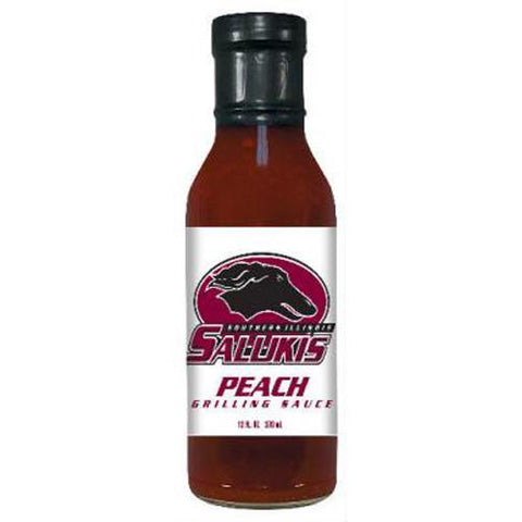 Southern Illinois Salukis Ncaa Peach Grilling Sauce (12 Oz)