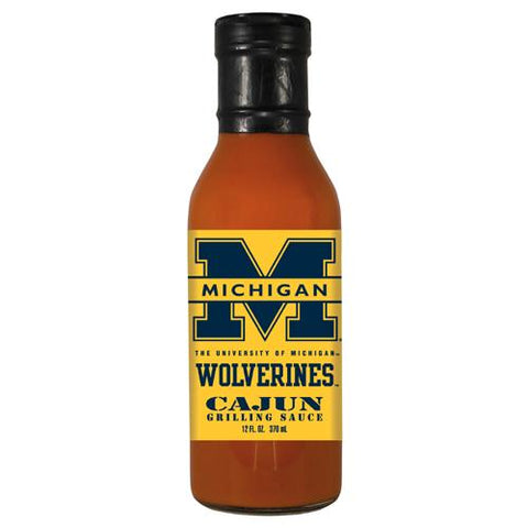 Michigan Wolverines Ncaa Cajun Grilling Sauce (12 Oz)