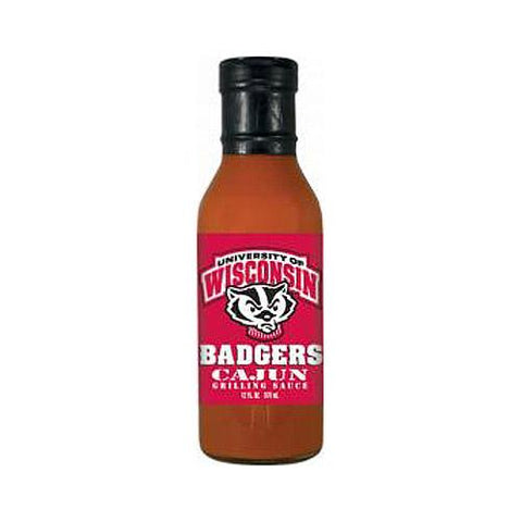 Wisconsin Badgers Ncaa Cajun Grilling Sauce (12 Oz)