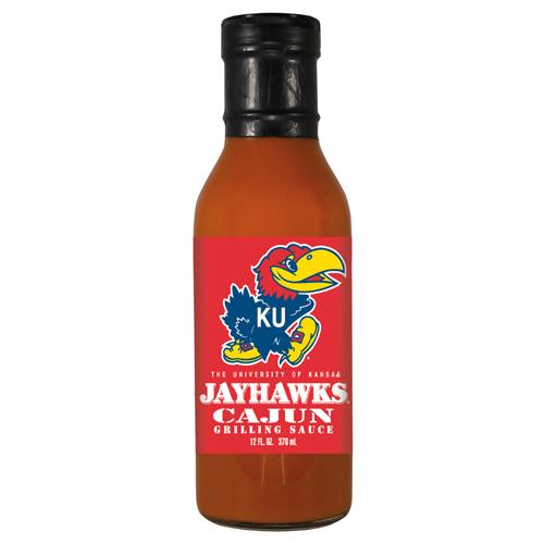 Kansas Jayhawks Ncaa Cajun Grilling Sauce (12 Oz)