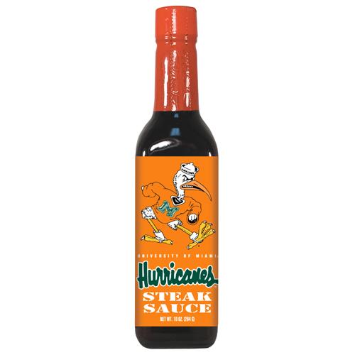 Miami Hurricanes Ncaa Steak Sauce (10oz)