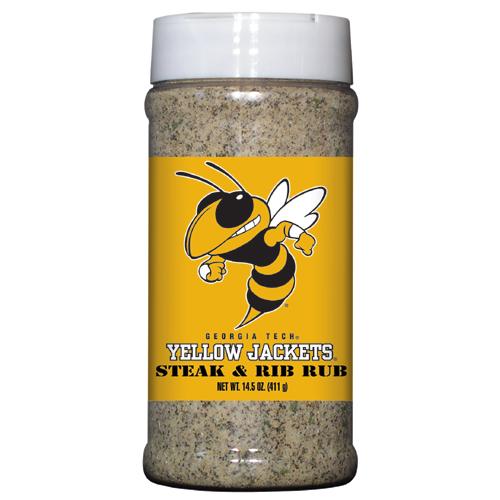 Georgia Tech Yellowjackets Ncaa Steak And Rib Rub (14.5 Oz)