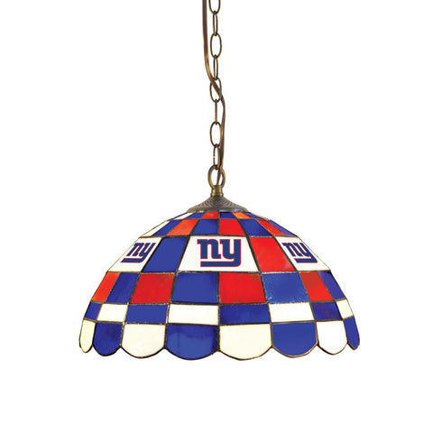 New York Giants NFL 16 Inch Tiffanty Pub Light