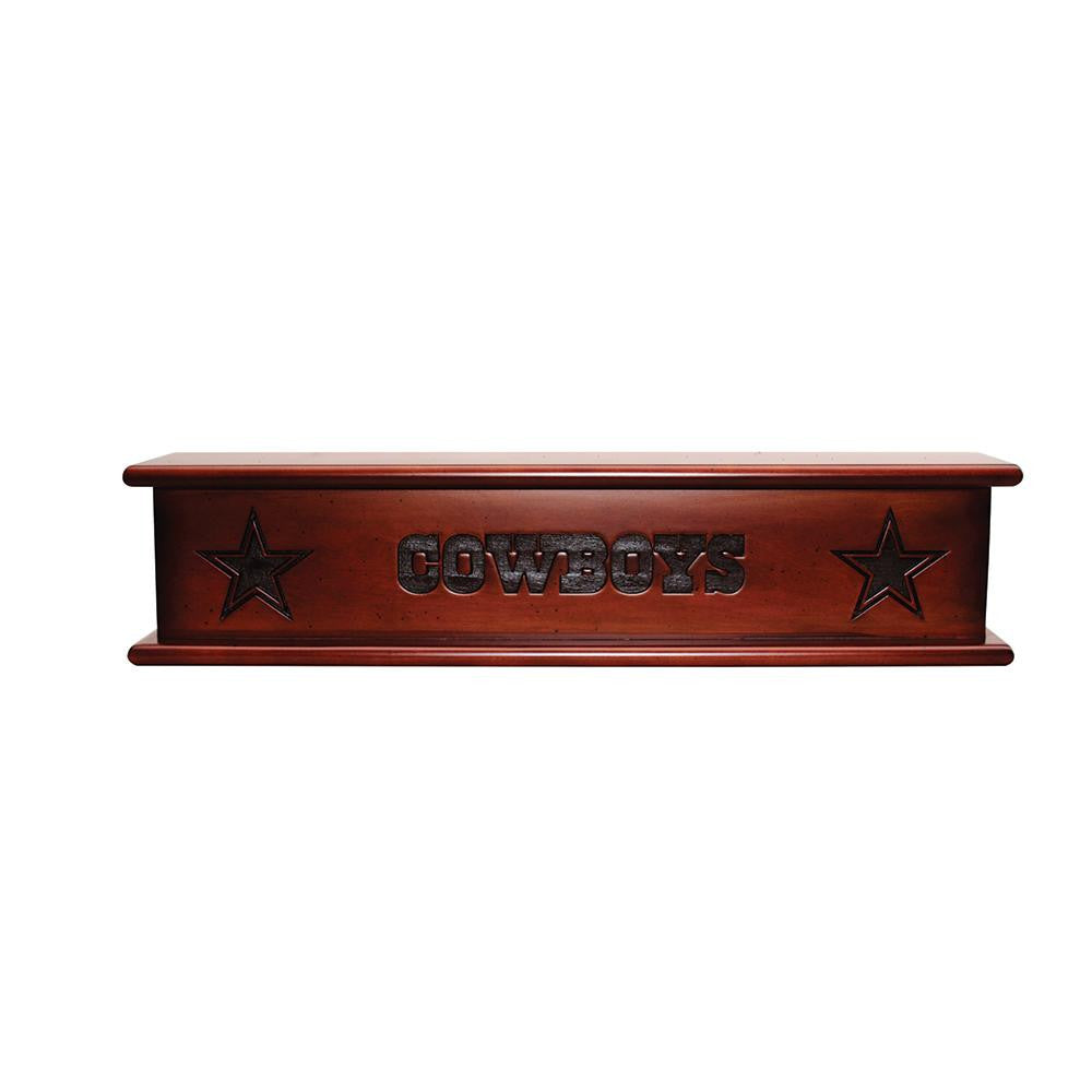 Dallas Cowboys NFL 20in Aspen Wood Memorabilia Shelve