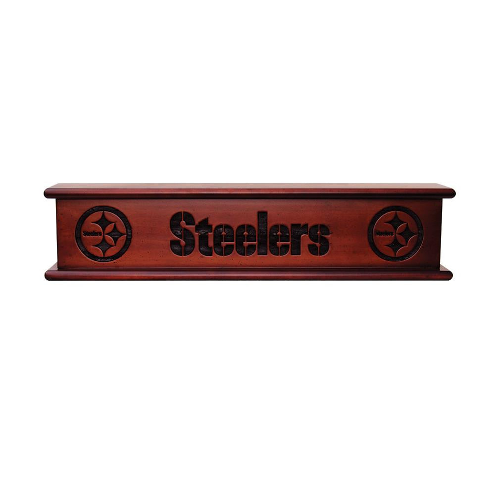 Pittsburgh Steelers NFL 20in Aspen Wood Memorabilia Shelve